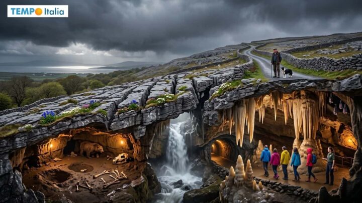 Le misteriose Grotte di Aillwee in Irlanda