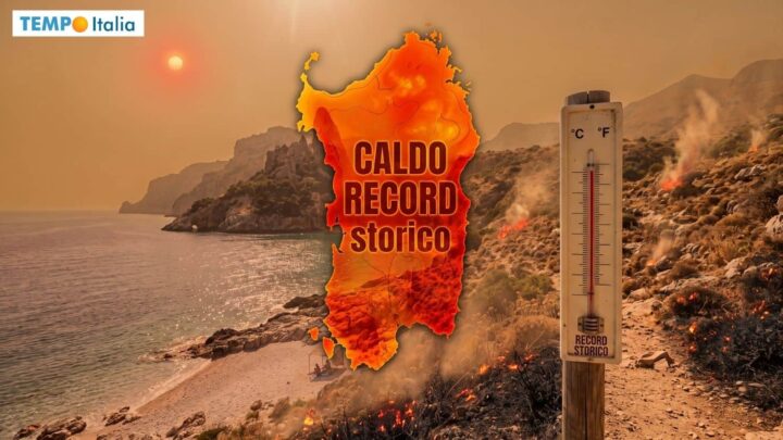 Caldo epocale in Sardegna: superati i record del 1983