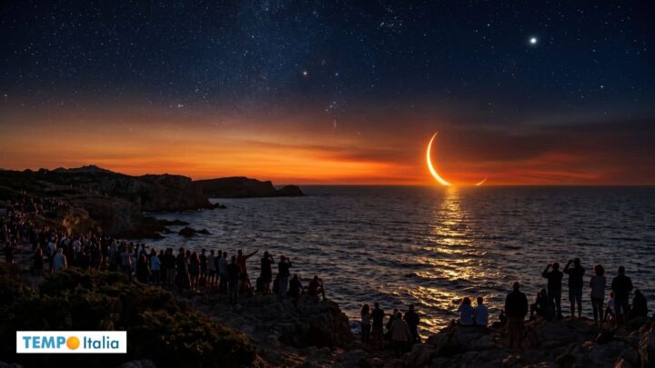 Eclissi solare del 12 agosto 2026: in Sardegna è pressoché Totale