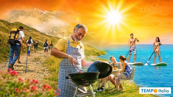 Ferragosto rovente: caldo estremo fino a 40°C. Temporali