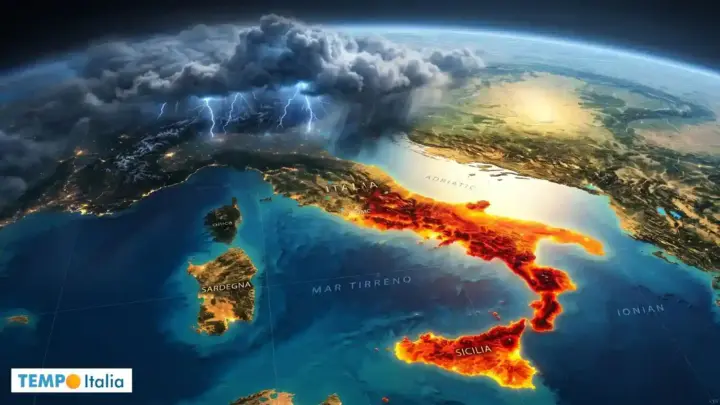 Maltempo al Nord, in rotta verso il Centro. Poi anticiclone africano