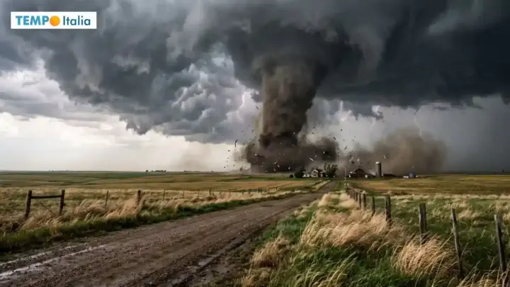 Tornado in Europa e negli Stati Uniti: perché sono così diversi