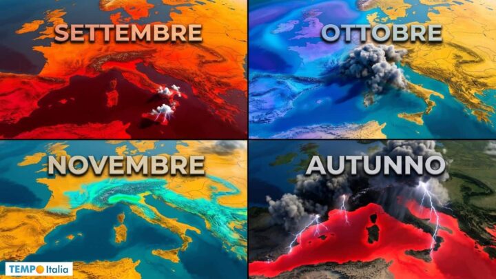 Meteo: come saranno Settembre, Ottobre e Novembre in Italia