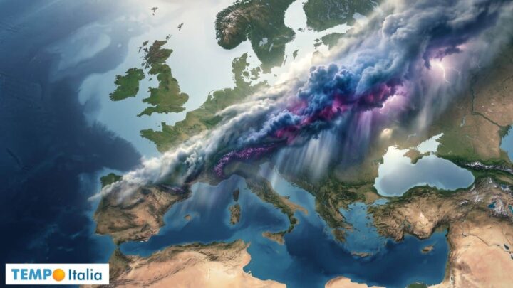 Piogge prossime 2 settimane: chi troppo, chi niente