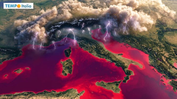 Calore fino a 43°C e piogge dal 1° Settembre