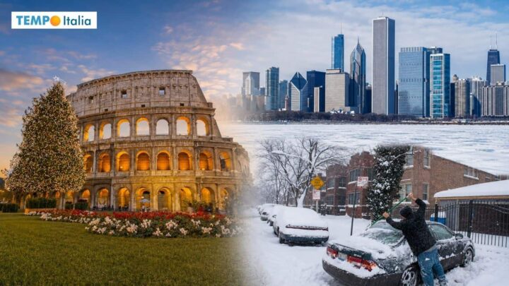 Roma e Chicago alla stessa latitudine, due Inverni agli antipodi