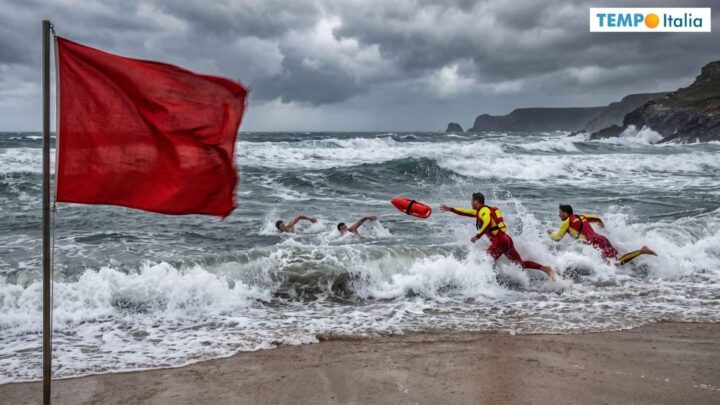 Bandiera rossa in spiaggia: appuntamento con la morte