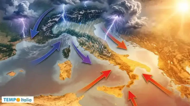 Meteo, Temporali anche sulle coste: poi torna il Caldo