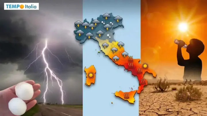 Temporali diffusi e nuova bolla africana: la svolta di fine Agosto